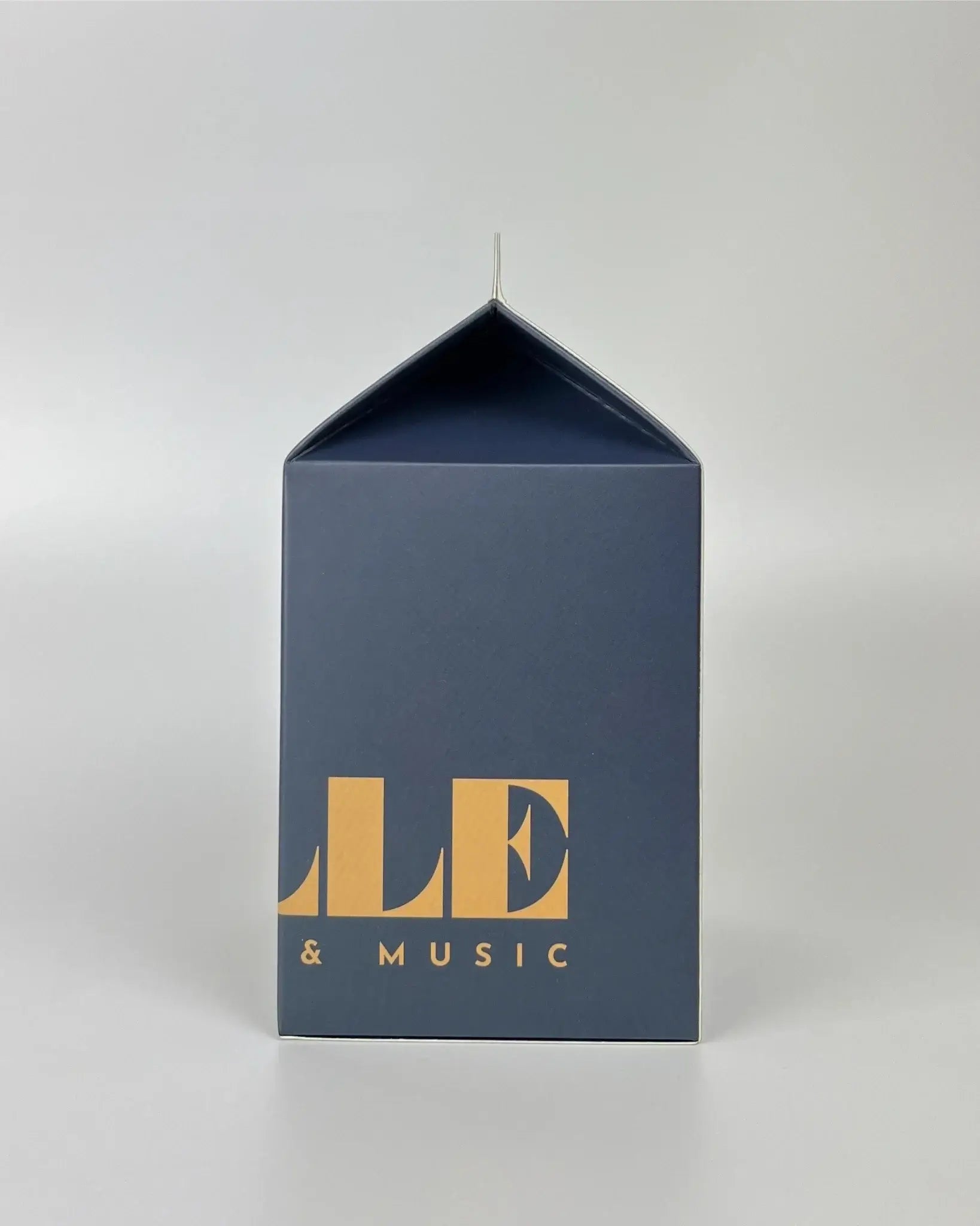 Bibliothèque La Fille Bougie & Music scented candle with a secret playlist, made in Barcelona